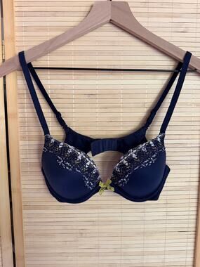 VS Body by Victoria Push Up Navy 32B